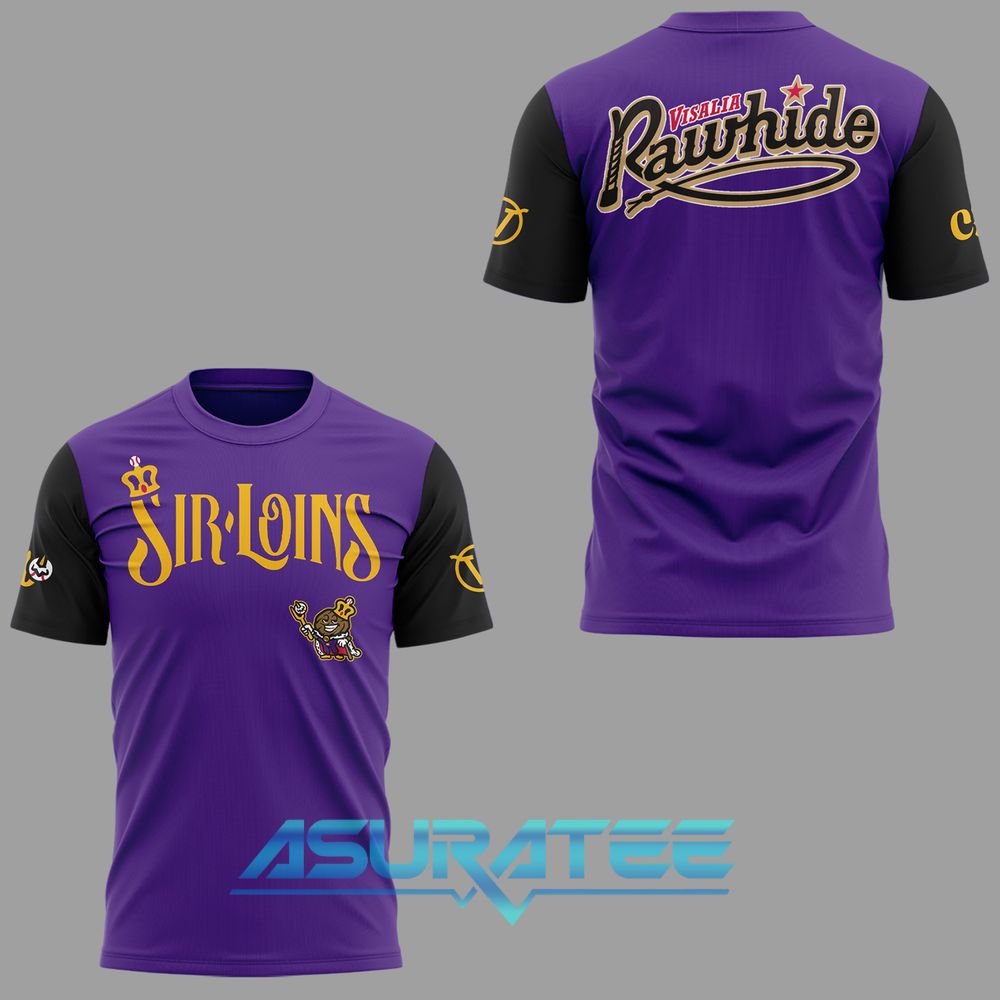 Visalia Rawhide Central Valley Sir Loins Shirt