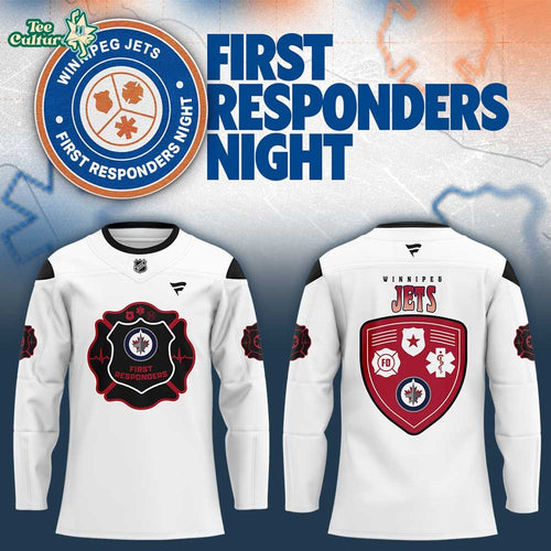 Winnipeg Jets First Responders Night 2026 Hockey Jersey