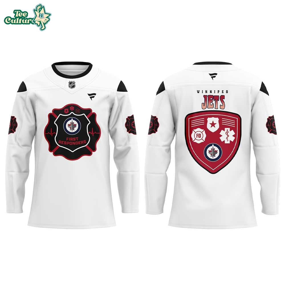 Winnipeg Jets First Responders Night 2026 Hockey Jersey