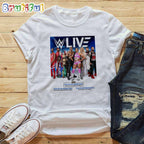 WWE LIVE Returns To The UK This October With Shows In London Nottingham And Glasgow T-Shirt