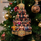 WWE Legends Christmas Ornament