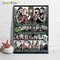 WWE Money In The Bank Official Poster Matches Wall Art Poster Canvas