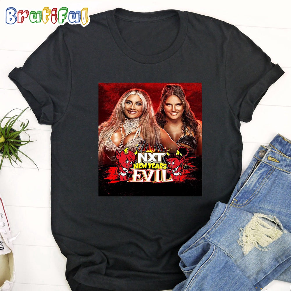 WWE NXT New Years Evil Tiffany Stratton Vs Fallon Henley Art Decorations Poster Canvas T-Shirt
