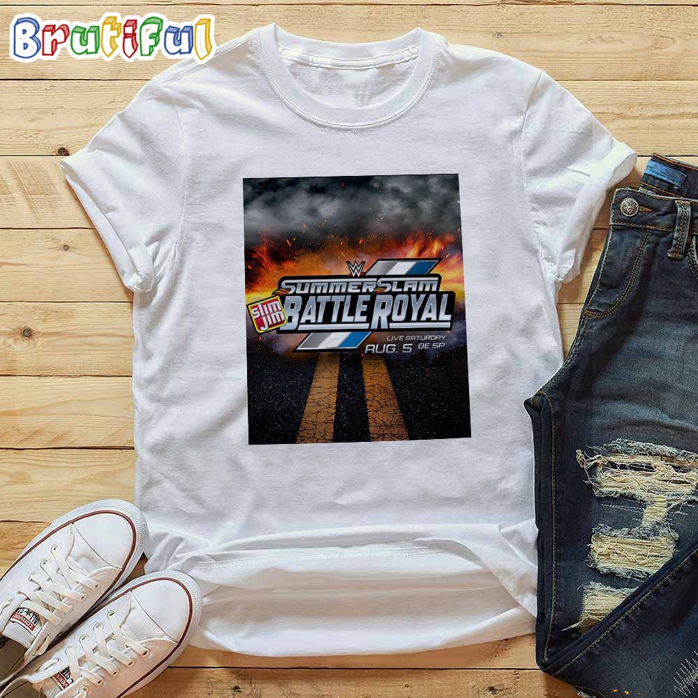 WWE SummerSlam Battle Royal Presented by Slim Jim Aug 5th T-Shirt