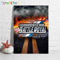 WWE SummerSlam Battle Royal Presented by Slim Jim Aug 5th Wall Art Poster Canvas