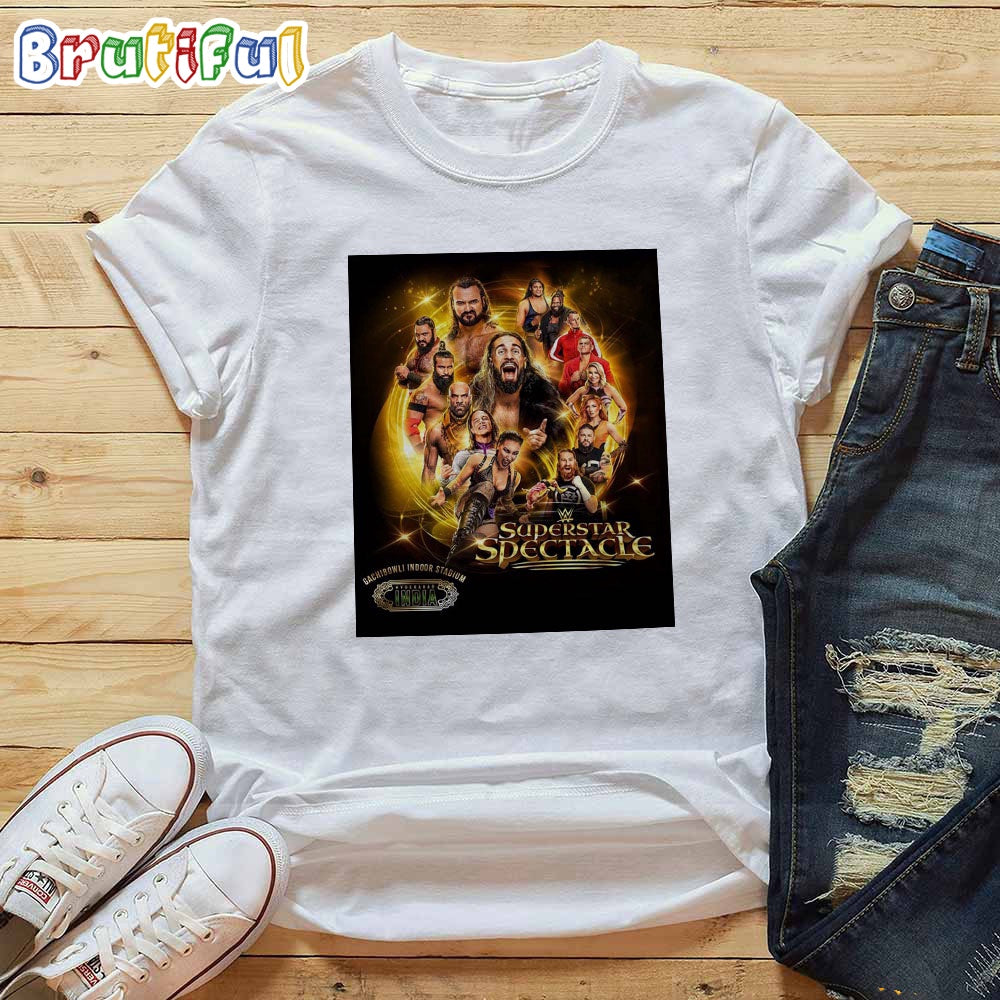 WWE Superstar Spectacle In Hyderabad Returns To India T-Shirt