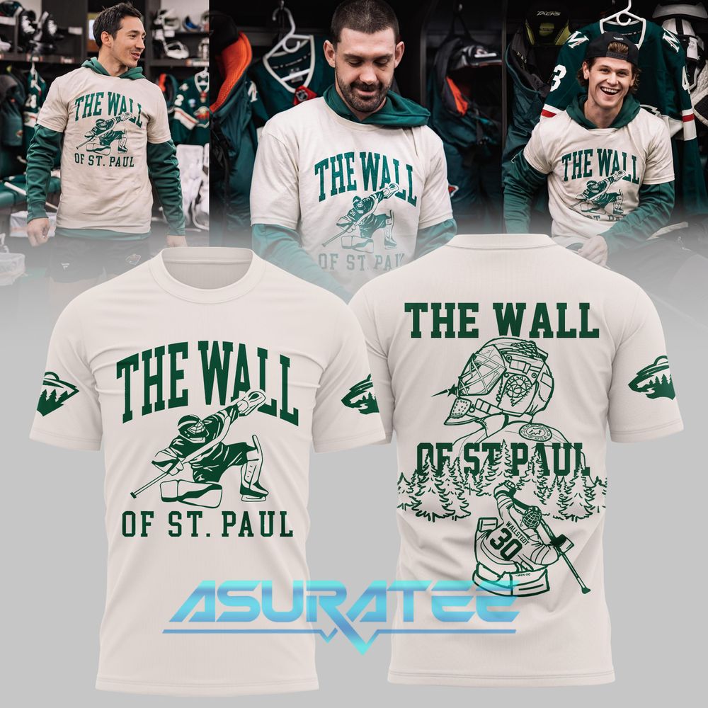 Wall of ST.Paul - Minnesota Wild Limited Edition Shirt