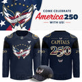 Washington Capitals 250th Anniversary Of America Hockey Jersey