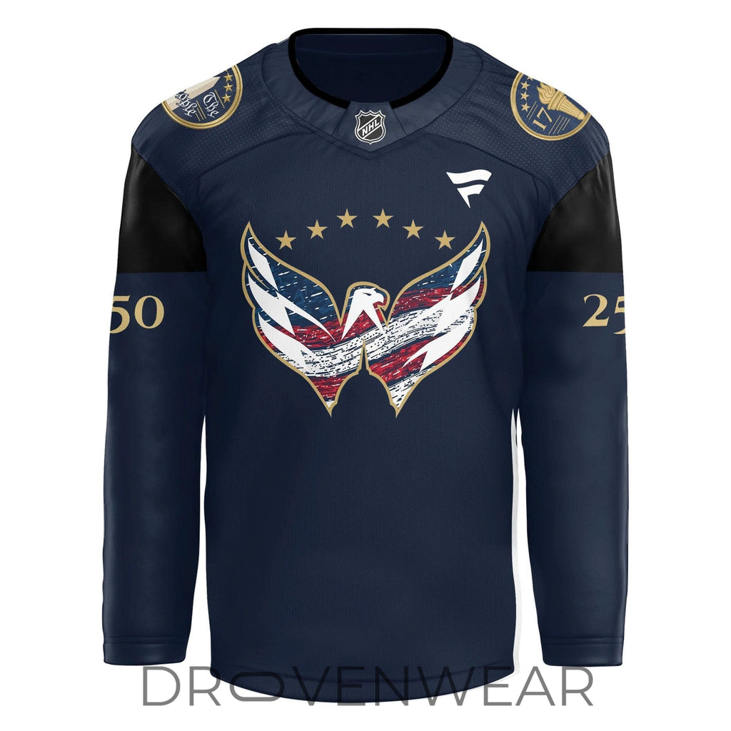 Washington Capitals 250th Anniversary Of America Hockey Jersey