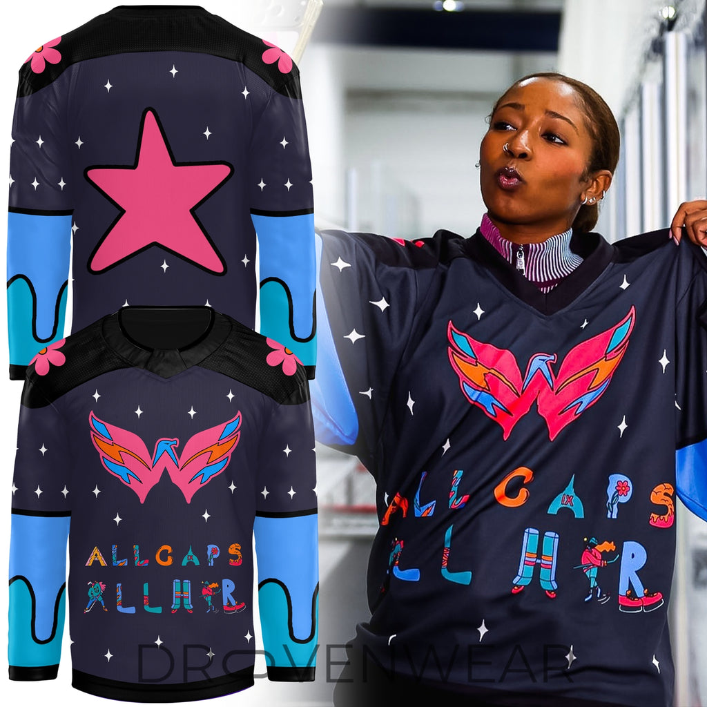 Washington Capitals All Caps All Her 2026 Special Hockey Jersey