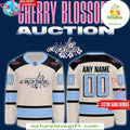Washington Capitals 2026 Cherry Blossom Hockey Jersey Cream