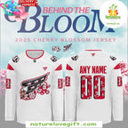 Washington Capitals 2026 Cherry Blossom Red Hockey Jersey