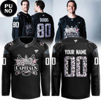 Washington Capitals Cherry Blossom 2026 Personalized Hockey Jersey