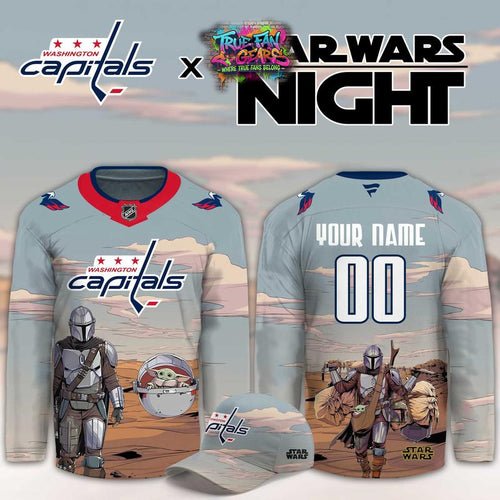 Washington Capitals Star Wars Night 2026 Limited Personalized Hockey Jersey