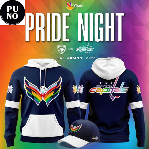 Washington Capitals x Pride Night 2026 Hoodie