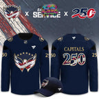Washington Capitals x Salute To Service x 250th America 2026 Custom Hockey Jersey