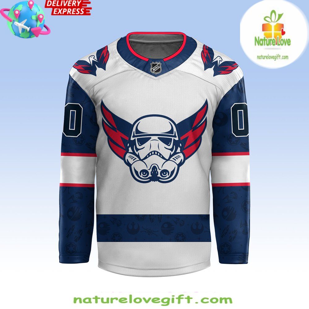 Washington Capitals Star Wars Night 2026 Hockey Jersey Custom
