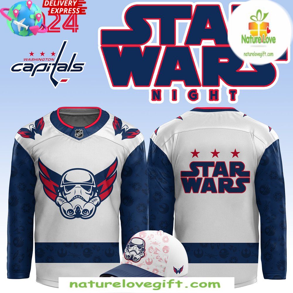 Washington Capitals Star Wars Night 2026 Hockey Jersey