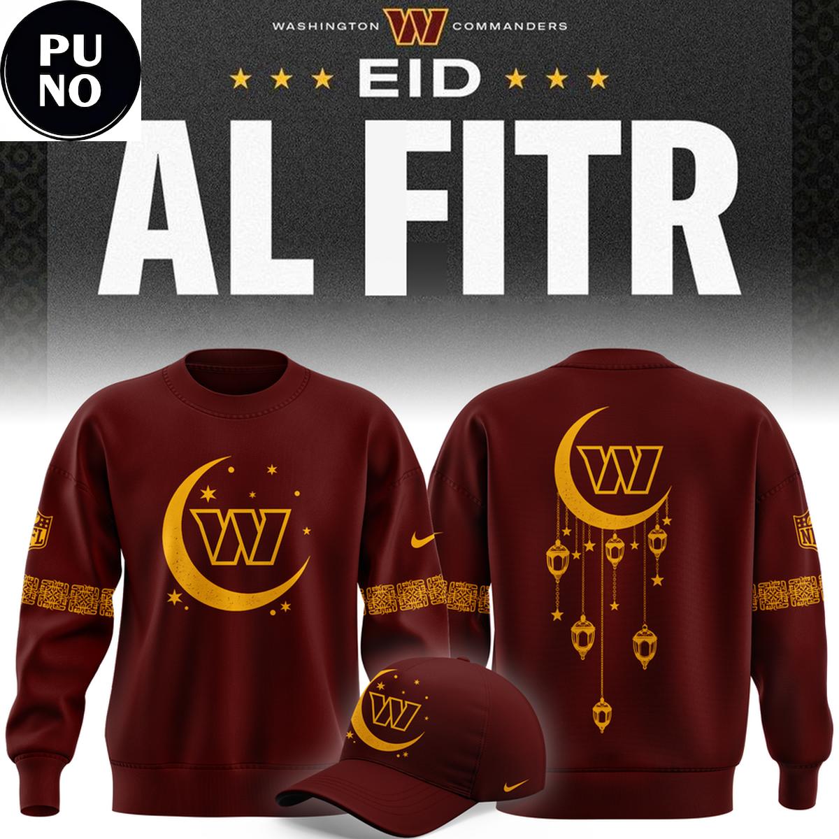 Washington Commanders 2026 Eid Mubarak To All Those Who Celebrate Hoodie T-Shirt