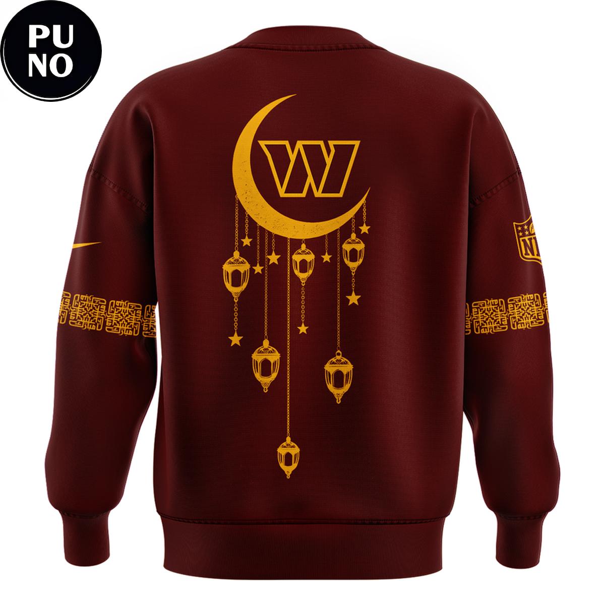 Washington Commanders 2026 Eid Mubarak To All Those Who Celebrate Hoodie T-Shirt