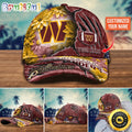 Washington Commanders Baseball Cap Flower New Trending Custom Cap For Fan