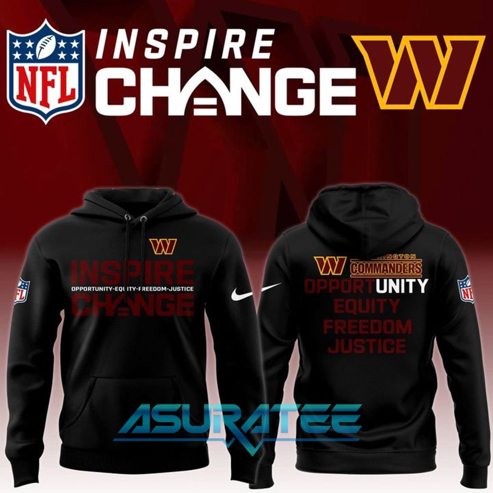 Washington Commanders x Inspire Change 2025 Special Hoodie