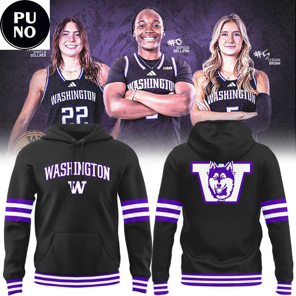 Washington Huskies Basketball Black Out Gameday 2026 Hoodie T-Shirt
