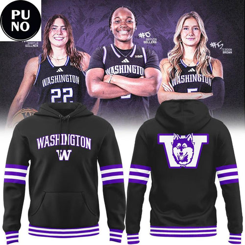 Washington Huskies Basketball Black Out Gameday 2026 Hoodie T-Shirt