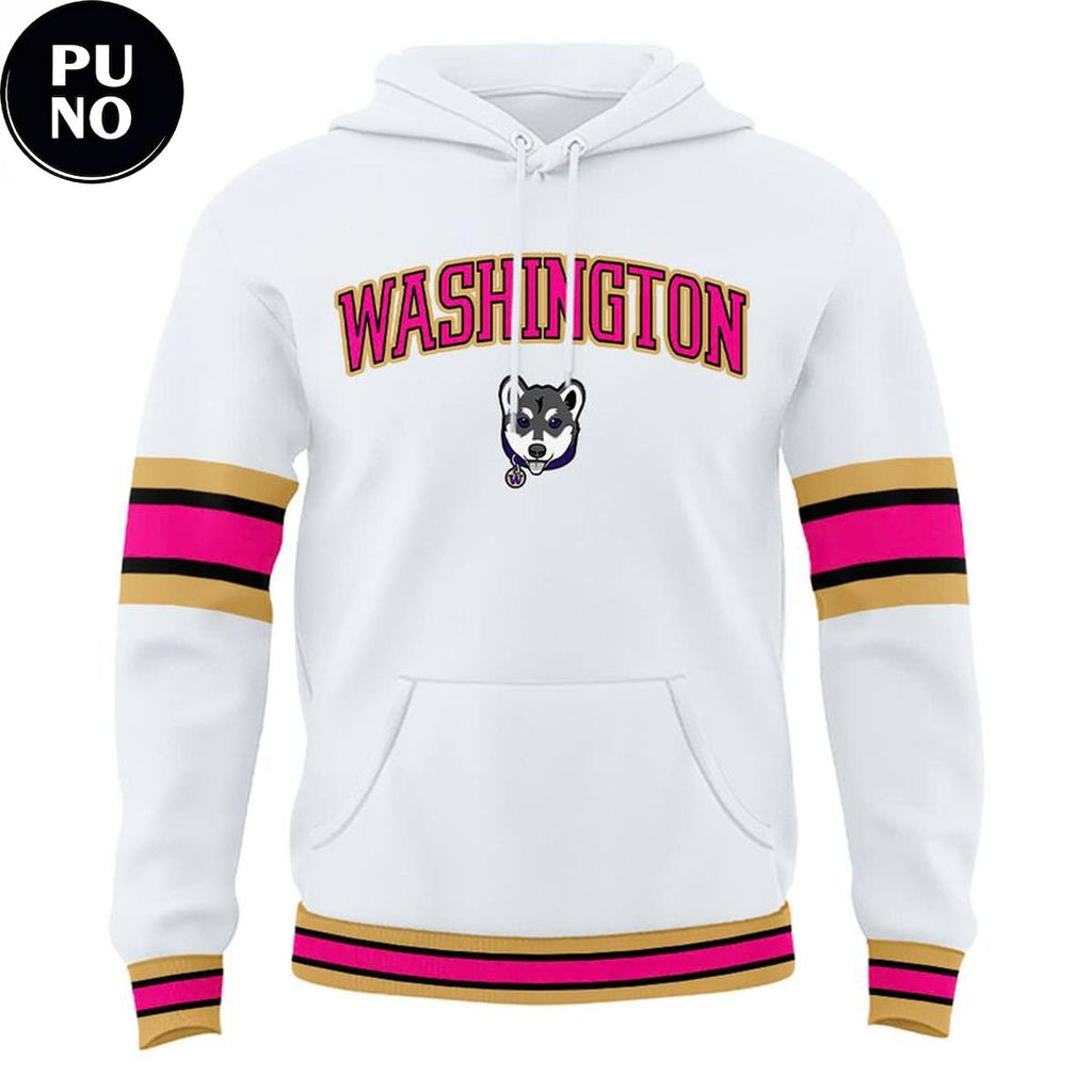 Washington Huskies x World Cancer Day 2026 Pink Out Hoodie T-Shirt