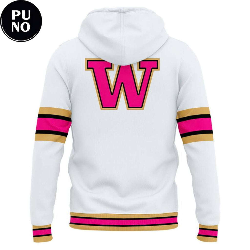Washington Huskies x World Cancer Day 2026 Pink Out Hoodie T-Shirt