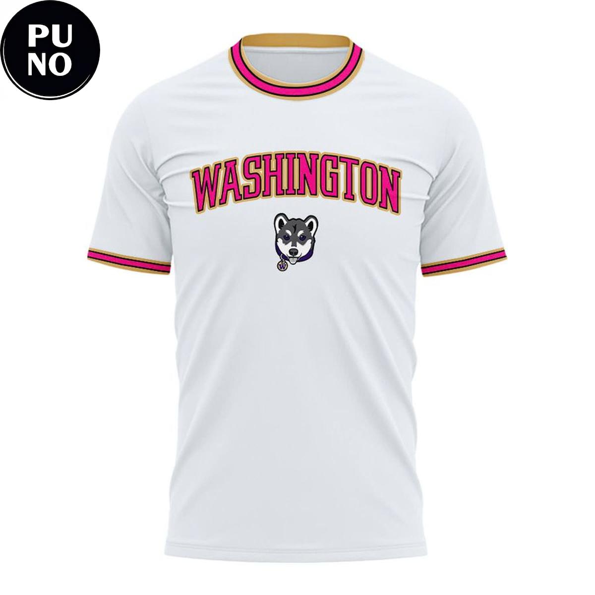 Washington Huskies x World Cancer Day 2026 Pink Out Hoodie T-Shirt