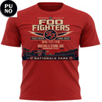 Washington Nationals x Foo Fighters Take Cover Tour 2026 Hoodie Shirt