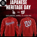 Washington Nationals x Japanese Heritage Day 2026 Hoodie T-shirt