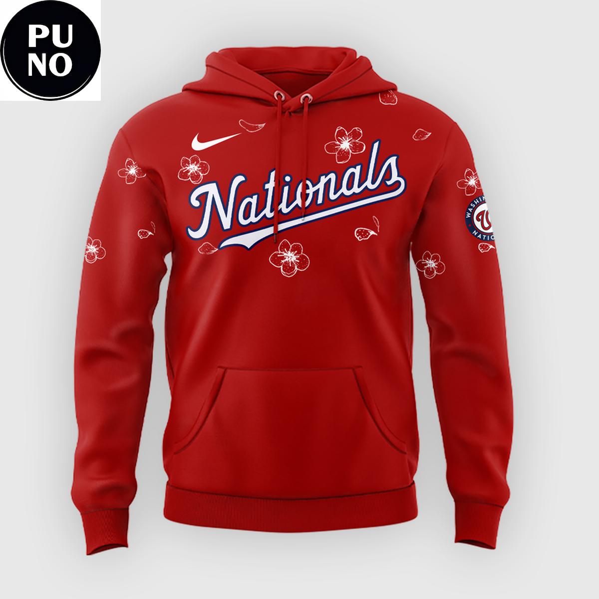 Washington Nationals x Japanese Heritage Day 2026 Sakura Blossom Hoodie T-Shirt
