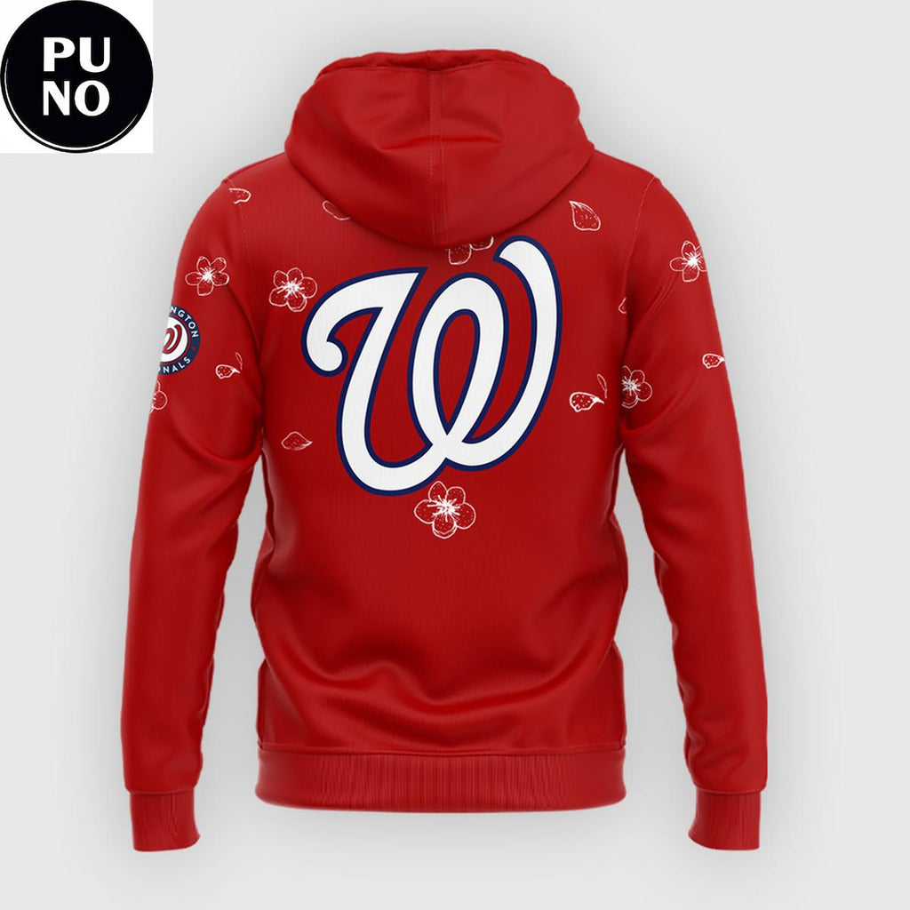 Washington Nationals x Japanese Heritage Day 2026 Sakura Blossom Hoodie T-Shirt