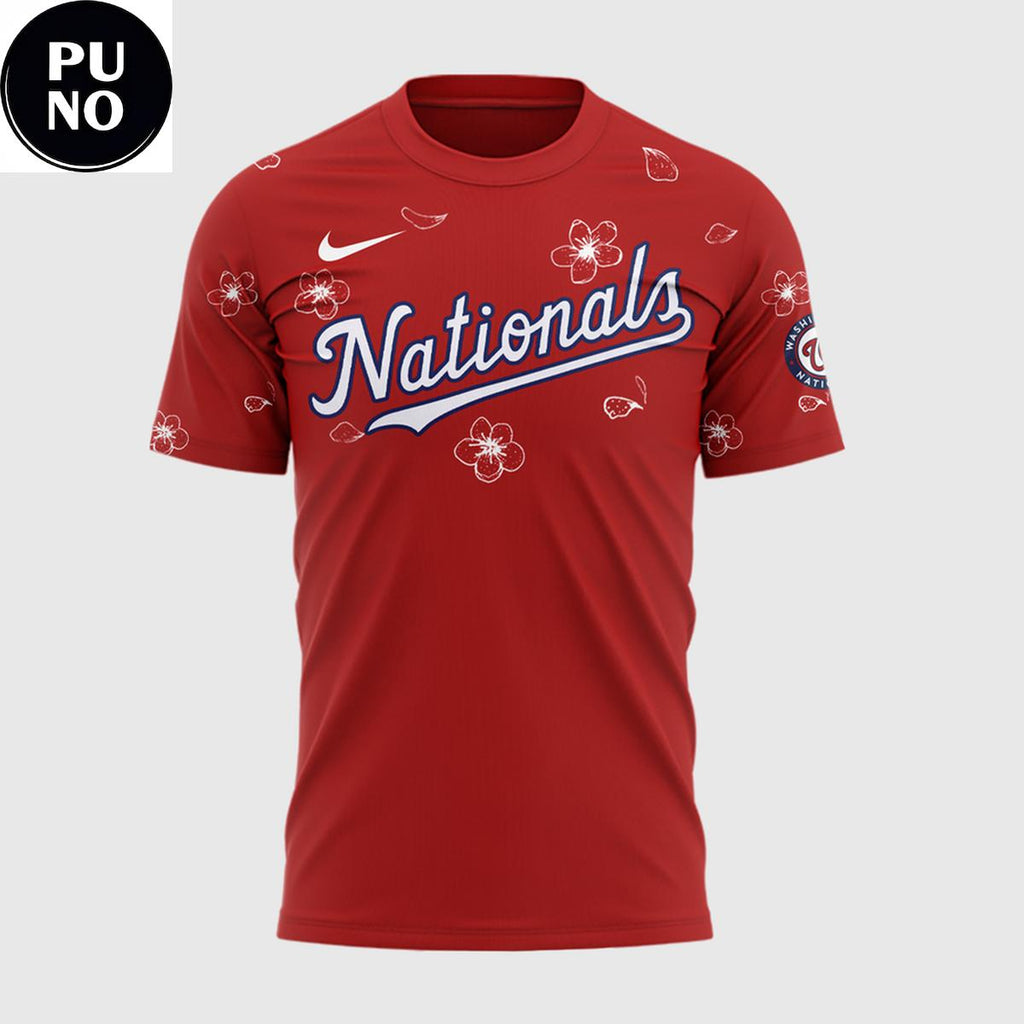Washington Nationals x Japanese Heritage Day 2026 Sakura Blossom Hoodie T-Shirt