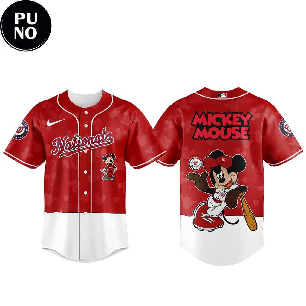Washington Nationals x Mickey Mouse Night 2026 Baseball Jersey