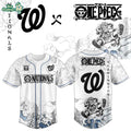 Washington Nationals x One Piece Jersey 2026 Luffy Gear 5