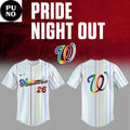 Washington Nationals x Pride Night 2026 Baseball Jersey