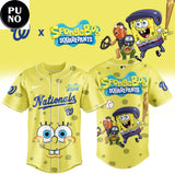 Washington Nationals x SpongeBob SquarePants 2026 Baseball Jersey
