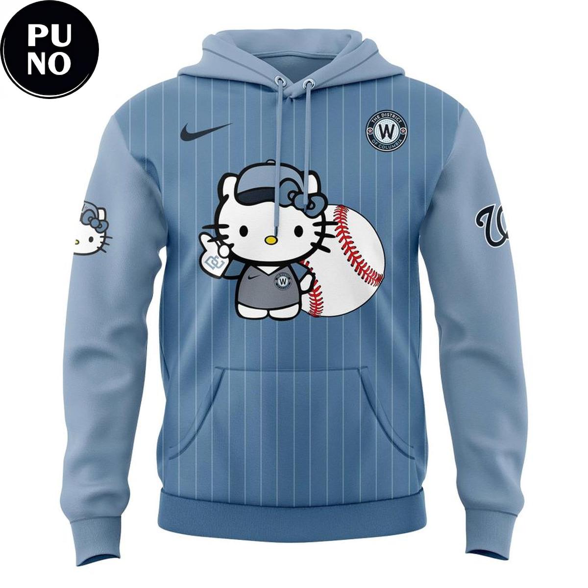 Washington Nationals xHello Kitty Night 2026 Hoodie