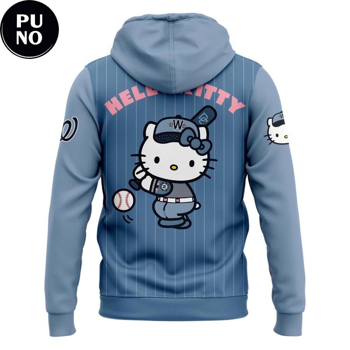 Washington Nationals xHello Kitty Night 2026 Hoodie