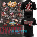 Washington State Cougars Football Are 2025 Famous Idaho Potato Bowl Champions Shirt