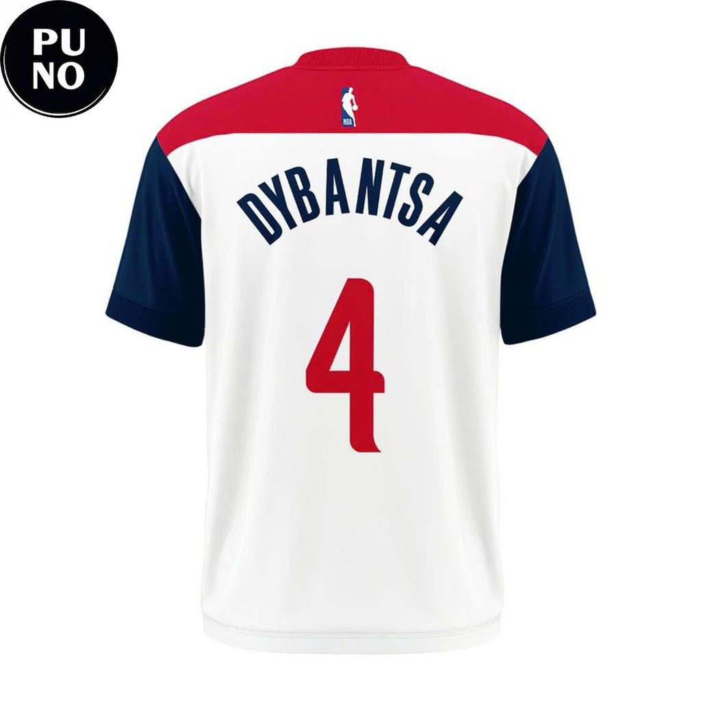 Washington Wizards 2026 AJ Dybantsa #4 T-Shirt