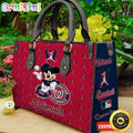 Washington Nationals Mickey Women Leather Hand Bag