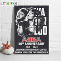 Water Loo ABBA Won Eurovision Song Contest Wall Art Poster Canvas