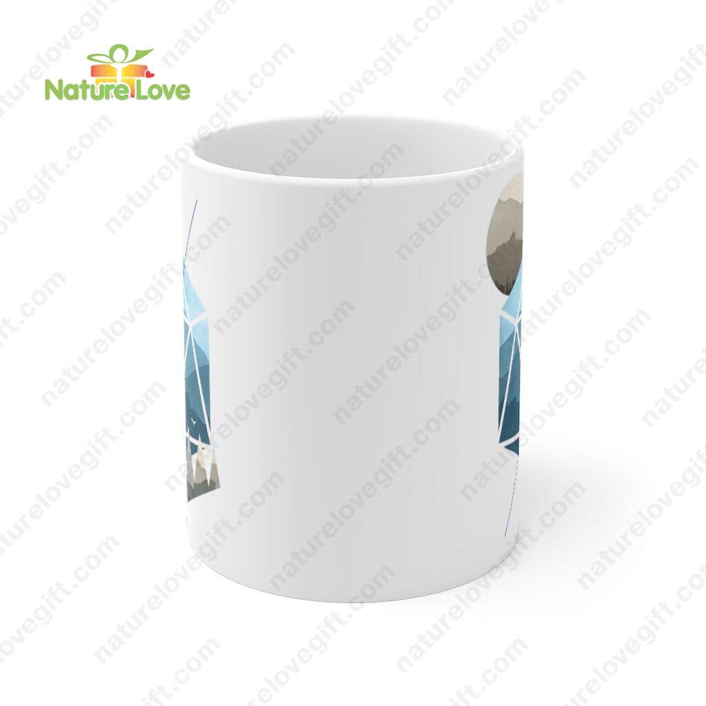Watercolor D20 Mug DnD Dungeons and Dragons Gift