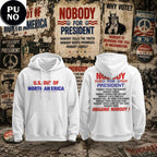 Wavy Gravy Tribute 1976 Nobody For President Hoodie T-Shirt