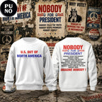 Wavy Gravy Tribute 1976 Nobody For President Hoodie T-Shirt
