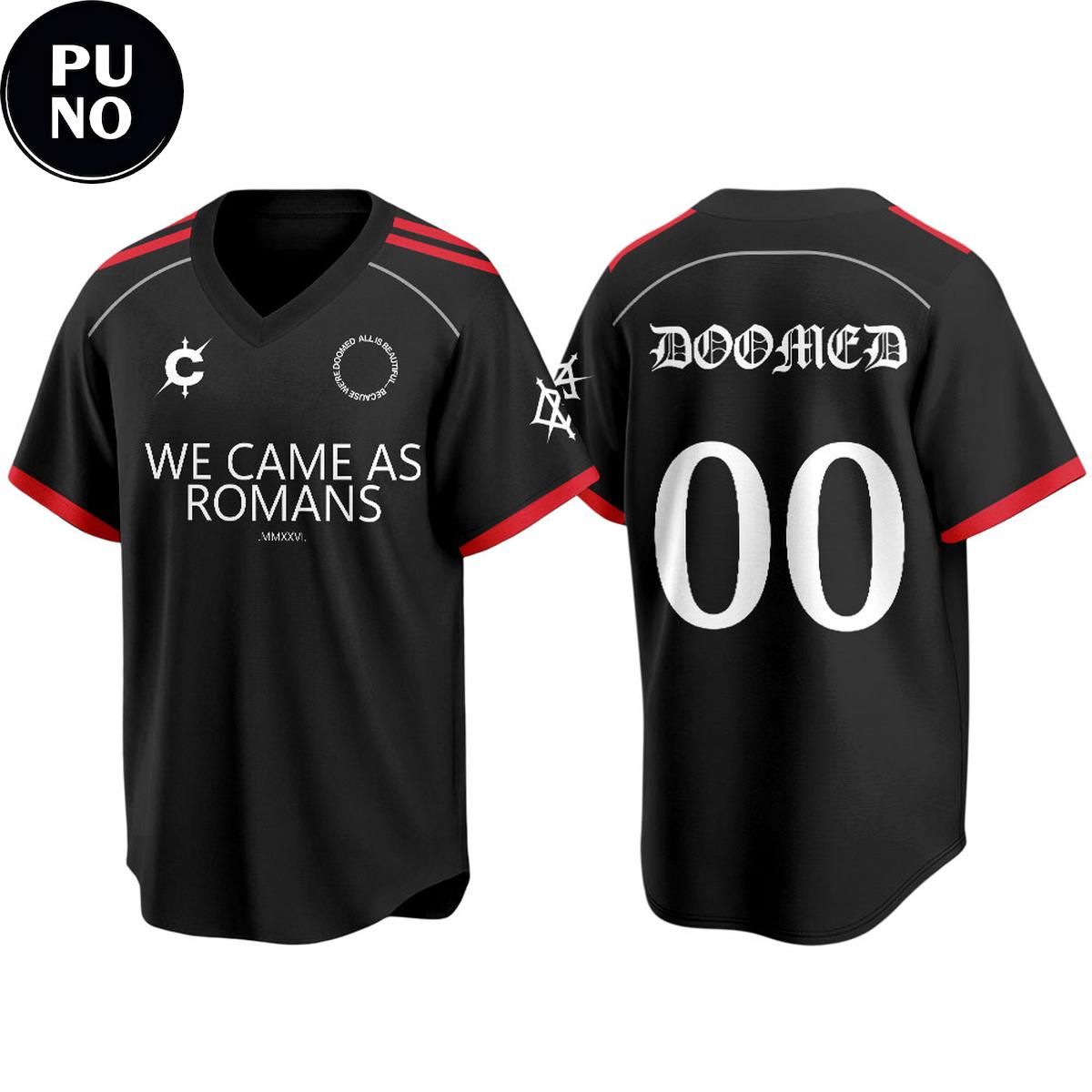 We Came As Romans Tour 2026 Personalized Football Jersey